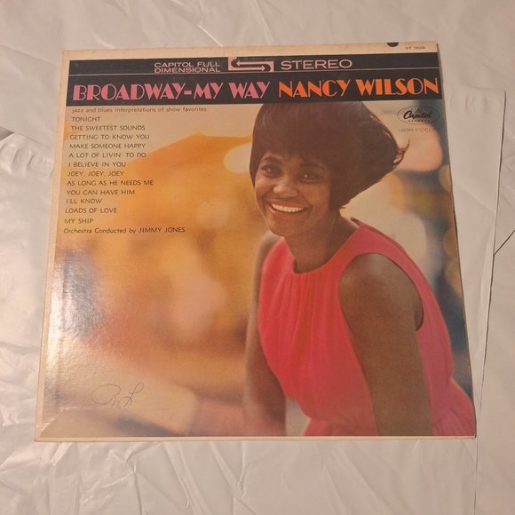 nancy wilson broadway my way lp record - Picture 1 of 5
